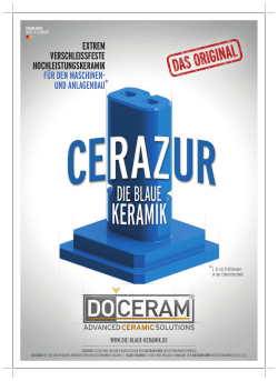 herunterladen - CERAZUR - Die "Blaue Keramik" von DOCERAM