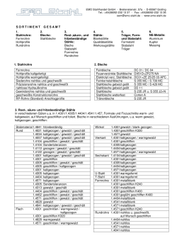 SORTIMENT pdf - EMO Stahlhandel GmbH