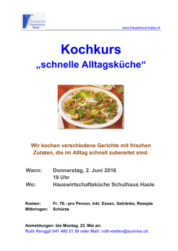Kochkurs