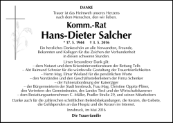 Komm.-Rat Hans-Dieter Salcher