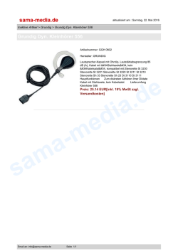 Grundig Dyn. Kleinh&ouml;rer 556 - sama