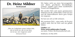 Dr. Heinz Mildner