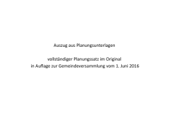 Pläne Ausbau Forstgebäude