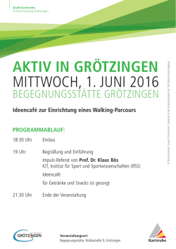 Handzettel Ideencafe