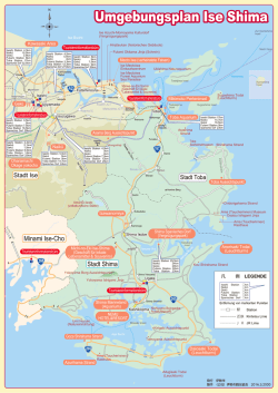 Ise Shima Area Map（ドイツ語版）
