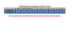 Gr&ouml;&szlig;entabelle Airbagweste Helite Airnest