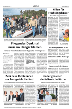 HK Pfingsten 2016 - Herforder Verein f&uuml;r Luftfahrt