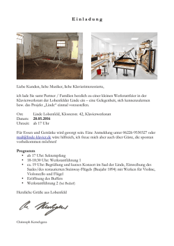 hier - Linde Klavierwerkstatt