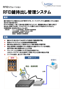 RFID鍵持出し管理システム