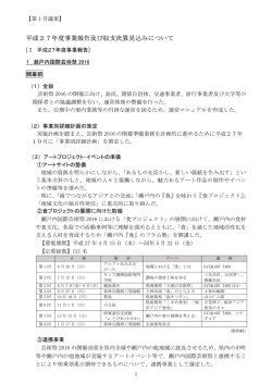 議題内容 - 瀬戸内国際芸術祭 2016