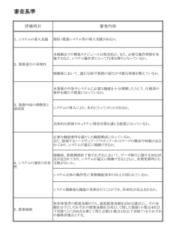 審査基準（PDF：97.5KB）