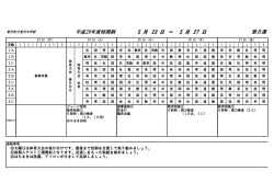 平成28年度時間割 5 月 23 日 ～ 5 月 27 日 第8週