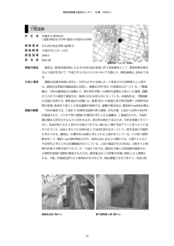 下 懸遺跡 - 愛知県埋蔵文化財センター