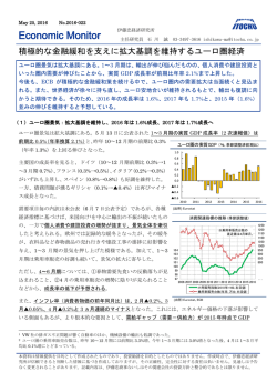 Economic Monitor