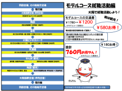 モデルコース就職活動編