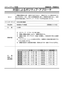 課題発見・問題解決
