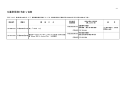 公募型見積り合わせ公告（PDFファイル）