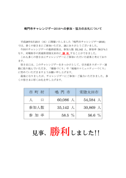 見事、勝利しました!!