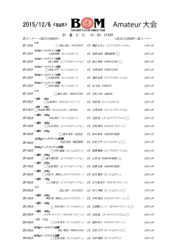 試合結果