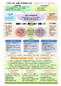 H27 会瀬小グランドデザイン(PDF形式 518キロバイト)