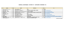 一般財団法人砂原児童基金 校外教育スポーツ奨学金事業 賛同事業者