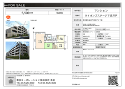 資料PDF - 東京コーポレーション株式会社へ