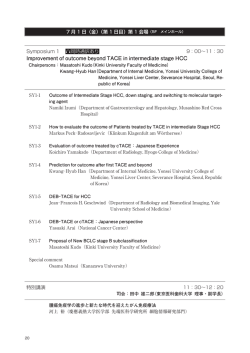 Improvement of outcome beyond TACE in intermediate stage HCC