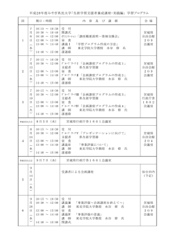 学習プログラム