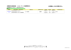 求職者支援訓練 （ハローワーク室蘭管内）