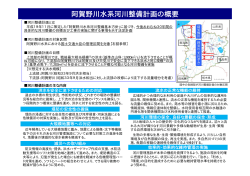 阿賀野川水系河川整備計画の概要 ［PDF：61KB］