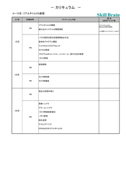 リアルタイムOSの基礎