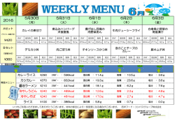 メニュー(5/30