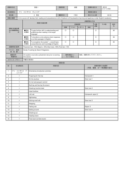 英語I (初級A)