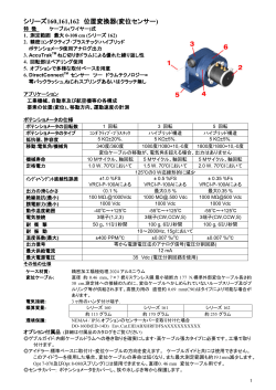 160シリーズ - パシフィックテクノロジー