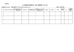 南口作成）資料3【公共調達審査会審議対象一覧（H27.8