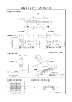 構造図（歩道切下げ155型）（PDF：320KB）