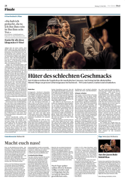 H&uuml;ter des schlechten Geschmacks