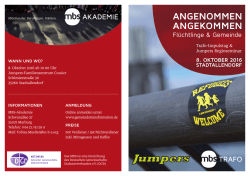 Flyer als PDF - Evangelische Allianz Marburg