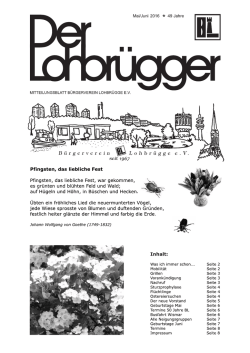 Hier bekommen Sie den den Lohbr&uuml;gger als PDF zum Download