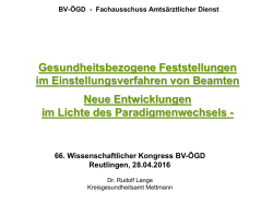 Einstellungs-Screening