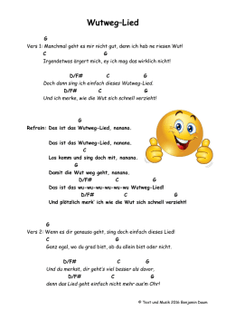 Wutweg&ndash;Lied