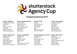 Shutterstock Agency Cup