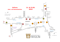 Standplan InForm 2016 (Marktplatz)