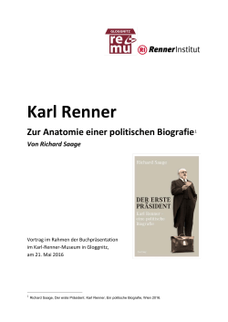 Rennerbiografie - Dr. Karl Renner Museum für Zeitgeschichte