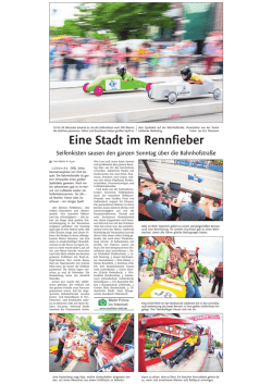 Eine Stadt im Rennfieber