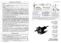 Pfarrblatt 22. - Pfarrgemeinde Kastelruth