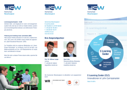 E-Learning Center - Hochschule Weserbergland