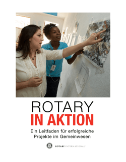 Ein Leitfaden f&uuml;r erfolgreiche Projekte im Gemeinwesen