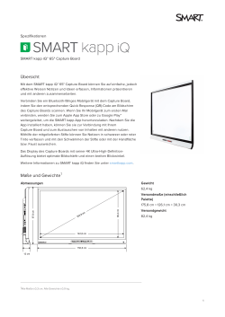 SMART kapp iQ 65 board specifications