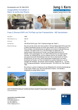 Druckversion des Expos&eacute;s  - Jung & Kern Immobilien Mainz